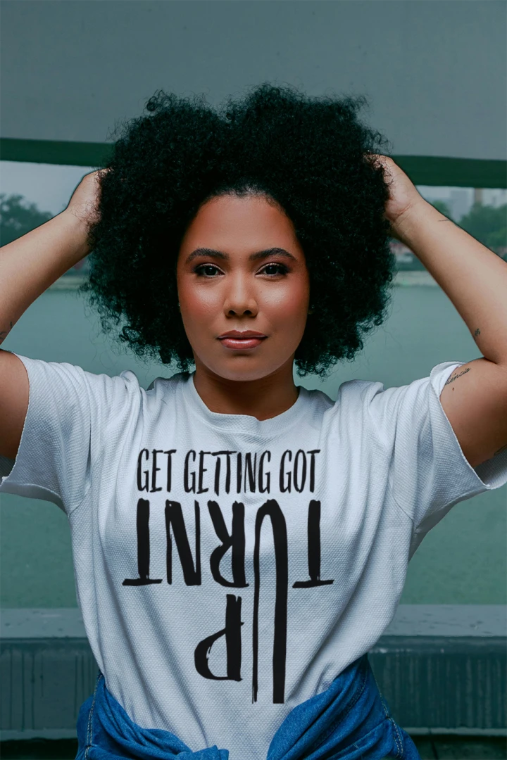 TURNT UP Women V-Neck